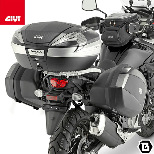 GIVI PLX3112 サイドケースホルダー MONOKEY SIDE モノキーサイド V37 V35用 SUZUKI Vストローム 650 対応 専用設計 バイク用