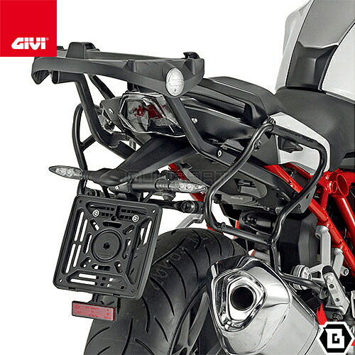 GIVI PLXR5117 サイドケースホルダー MONOKEY SIDE モノキーサイド V37 V35用 ラピッドリリース機能付き BMW R 1250 R R 1250 RS R 1200 R R 1200 RS 対応 専用設計 バイク用