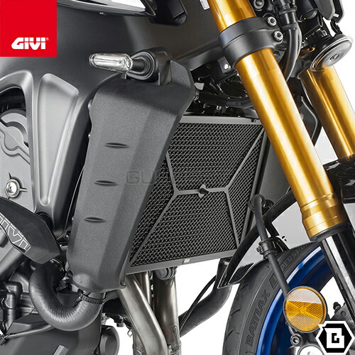 GIVI PR2156 ラジエーターガード コアガード ステンレス製 YAMAHA MT-09 SP MT-09 トレーサー 9 トレーサー 9 GT トレーサー 9 GT プラス 対応 専用設計 バイク用