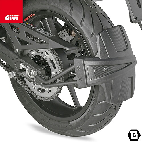 GIVI RM8717KIT スプラッシュガード マッドガード 取付ステー BENELLI TRK 702 QJ MOTOR SRT 700 SX 対応 専用設計 バイク用