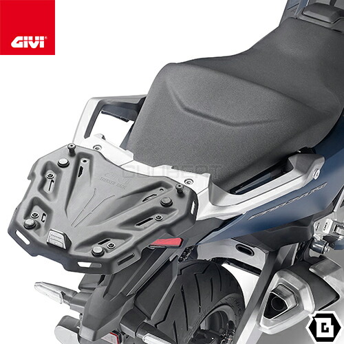 GIVI SR1186 キャリア スペシャルリアラック トップケース用 MONOKEY MONOLOCKベース別売 HONDA X-ADV フォルツァ750 対応 専用設計 バイク用