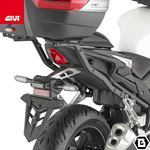 GIVI SR1206 キャリア スペシャルリアラック トップケース用 MONOKEY MONOLOCKベース別売 HONDA CB500 ホーネット 対応 専用設計 バイク用