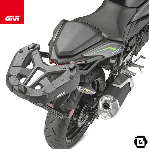 GIVI SR4136 キャリア スペシャルリアラック トップケース用 MONOKEY MONOLOCKベース別売 KAWASAKI Z 500 ニンジャ 500 ニンジャ 500 SE 対応 専用設計 バイク用