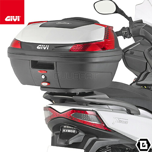 GIVI SR6108 キャリア スペシャルリアラック トップケース用 MONOKEY MONOLOCKベース別売 KYMCO X-TOWN 300 X-TOWN 125 対応 専用設計 バイク用