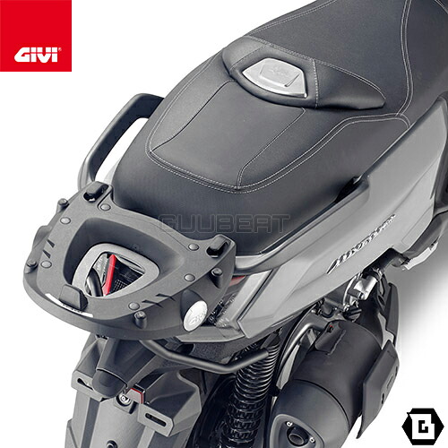 GIVI SR7065 キャリア スペシャルリアラック トップケース用 MONOKEY MONOLOCKベース別売 SYM マキシム 400 対応 専用設計 バイク用