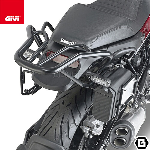 GIVI SR8704 キャリア スペシャルリアラック トップケース用（MONOKEY MONOLOCKベース別売） BENELLI レオンチーノ 500 レオンチーノ 500 トレール 対応 バイク用｜GUUBEAT-MOTO GIVIパーツ専門店