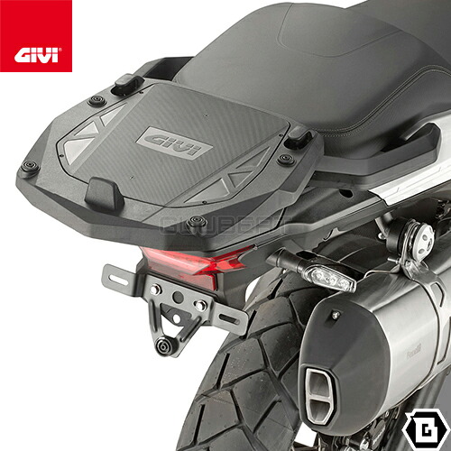 GIVI SR8711 キャリア スペシャルリアラック トップケース用 MONOKEY MONOLOCKベース別売 BENELLI TRK 502 TRK 502 X 対応 専用設計 バイク用
