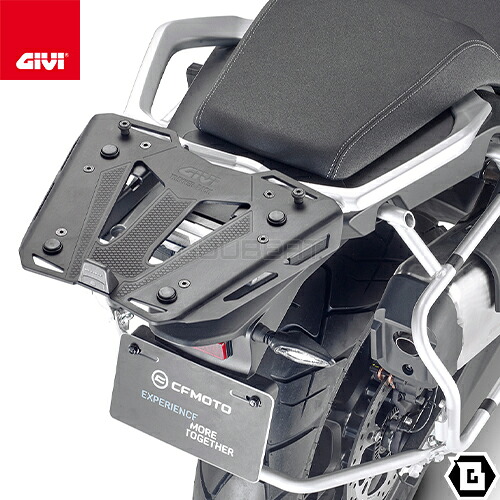 GIVI SR9225 キャリア スペシャルリアラック トップケース用（MONOKEY MONOLOCKベース別売） CFMOTO 800 MT 対応 バイク用｜GUUBEAT-MOTO GIVIパーツ専門店