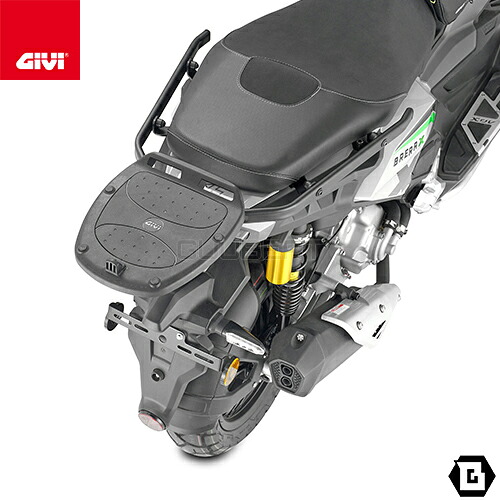 GIVI SR9501 キャリア スペシャルリアラック トップケース用 MONOLOCKベース別売 KL BRERA X 125-300 対応 専用設計 バイク用