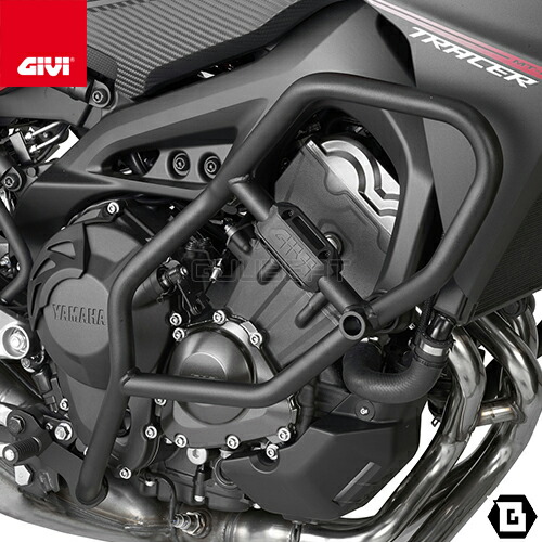GIVI TN2122 エンジンガード クラッシュバー ブラック スチール製 YAMAHA MT-09 トレーサー 対応 バイク用|GUUBEAT-MOTO GIVIパーツ専門店