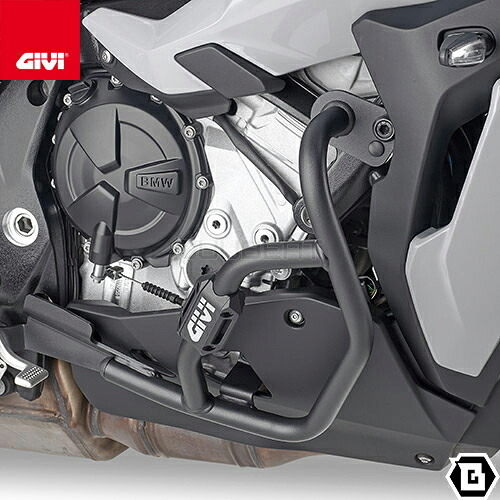 GIVI TN5138 エンジンガード クラッシュバー ブラック スチール製 BMW S 1000 XR 対応 専用設計 バイク用