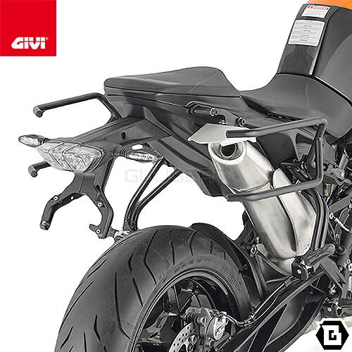 GIVI TR7708 サイドバッグサポート クイックリリース機能付き REMOVE-X リムーブエックス KTM 890 デューク R 対応 専用設計 バイク用