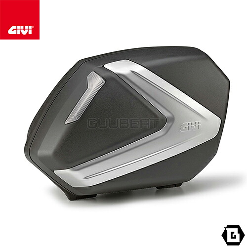 GIVI V37NT MONOKEY SIDE サイドケース 左右セット 片側37L容量 シルバーパネル/クリアレンズ仕様 バイク用|GUUBEAT-MOTO GIVIパーツ専門店