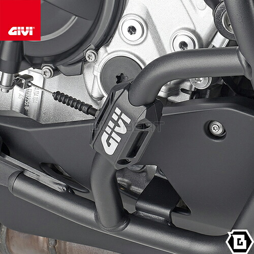 GIVI Z2159R エンジンガードプロテクション リダクションスライダー 2個 直径25mmエンジンガード専用 汎用タイプ バイク用
