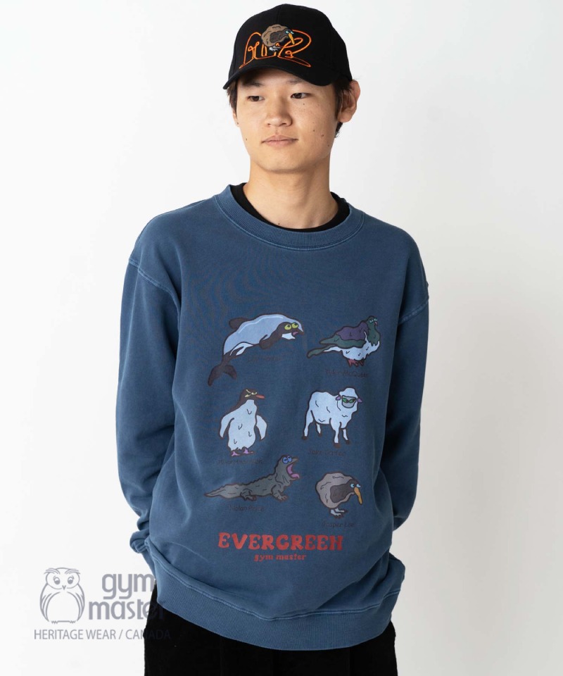 楽天市場】gym master 公式 9.4oz ピグメントEVERGREENスウェット