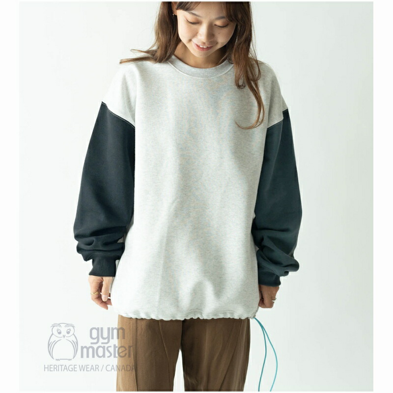 楽天市場】 gym master(ジムマスター）sweat raglan basic crew-neck