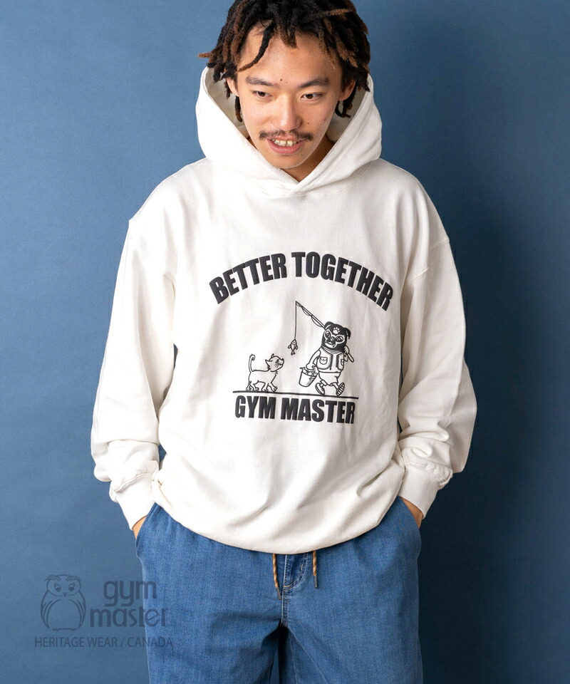 楽天市場】gym master 公式10.3oz BETTER TOGETHER スウェット プル