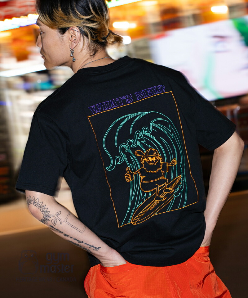 楽天市場】gym master 公式 7.4oz WHAT'S NEW 刺繍Tee｜Tシャツ