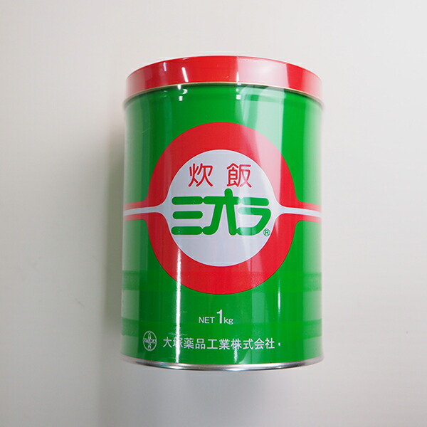 炊飯ミオラ（炊飯品質向上剤）1kg缶 常温便　[みおら]