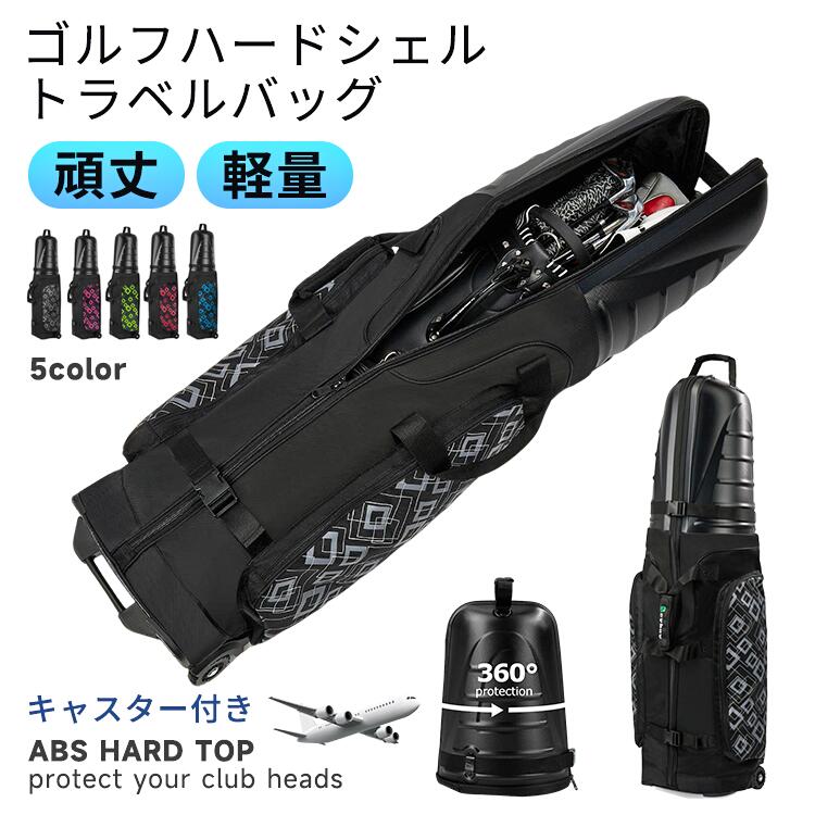 ゴルフ捉え所のない甲殻 周遊御徒面子 周遊取りまかなう ABS 捉え所のないとっ始め 360° 防御すること キャスター付き添い人 ゴルフ御徒面子 耐衝撃 軽さ 雨合羽 防湿 強化手持ち部分 折りたたみ能力のある 飛行機預け入れ相応う 野球クラブ頭顱保護すること 大静電容量 複数形手持ち部分 ゴルフ野球クラブ納める 旅する用