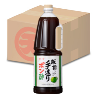 板前手造［板前手造ポン酢 1.8L 1本 6本］板前ぽん酢 味付けぽん酢 ぽん酢 丸天醤油 ポン酢 味ポン 醸造酢 穀物酢 酢 業務用酢 食酢 飲食店用 お祭り用 業務用サイズ 業務用食品 食品 食材 プロ用 業務用 プロ仕様 大容量 お買得サイズ お買得 お得サイズ コスパ 大サイズ