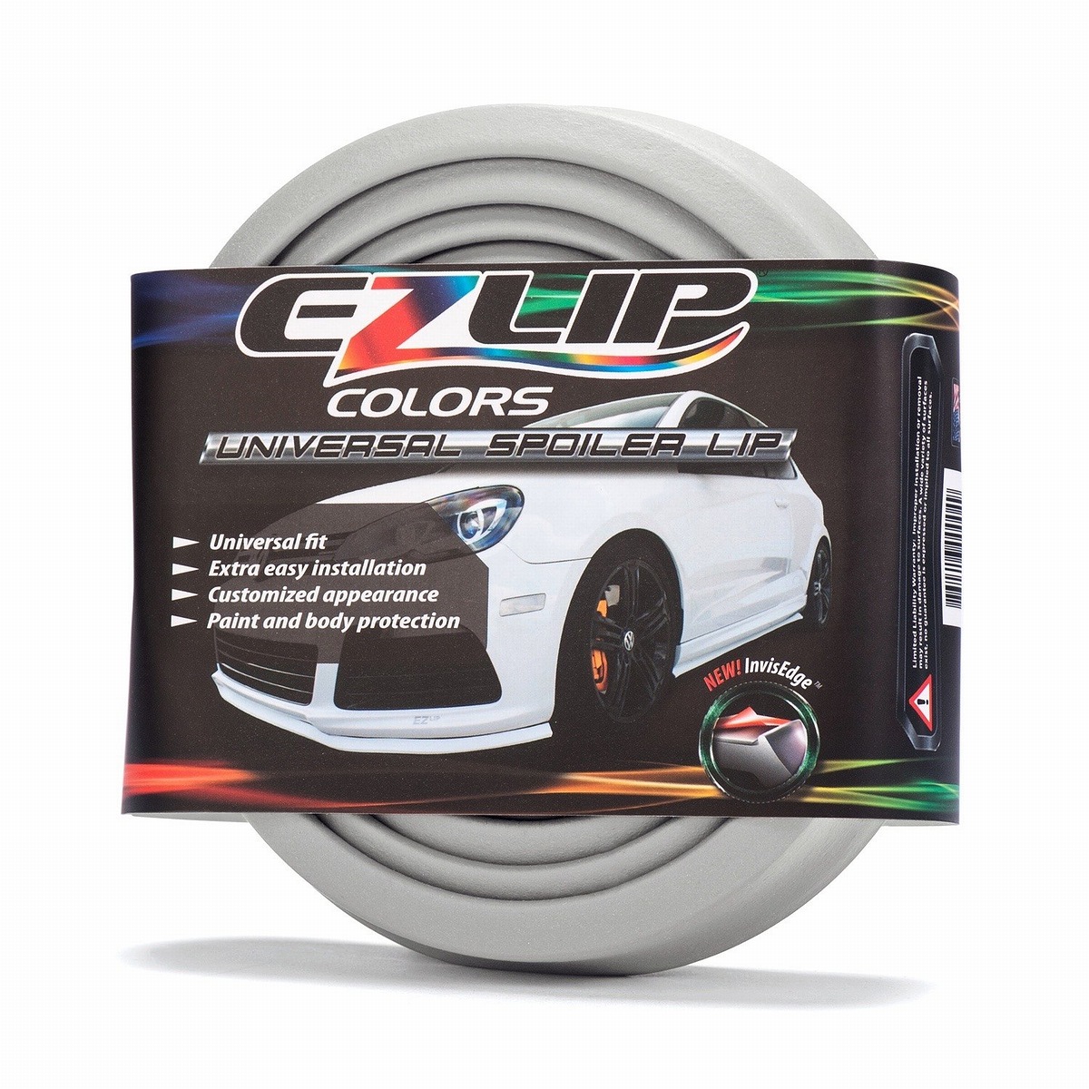 楽天市場 送料540円 エニーズ Ezリップ Ez1003 ホワイト 貼るだけでリップスポイラー 車高ダウンのドレスアップ効果 バンパーやスポイラーを保護 汎用フロントエアロ 業販ネットショップ楽天市場店