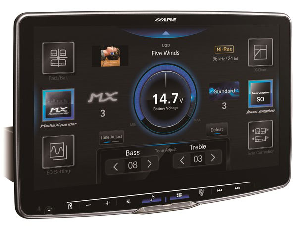 ALPINE 9型 ディスプレイオーディオ フローティングビッグ DAF9Z 9型ハイレゾ対応 ディスプレイオーディオ Zシリーズ