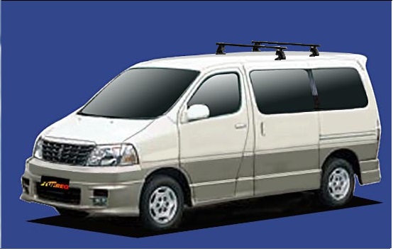 【グランドハイエース専用システムキャリア】SEIKOH セイコウ TUFREQ タフレック H11.8～H14.5 H1#系 全車 VB6+FFA1+J03