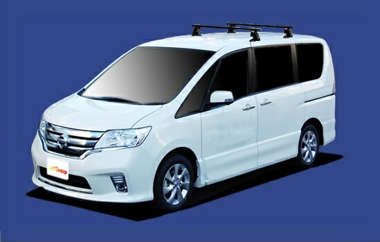 【セレナ専用システムキャリアセット】H22.11～ C26 パノラミックルーフ車除く セイコウ TUFREQ タフレック VB8+FFA1+J15｜業販ネットショップ店 13,559円