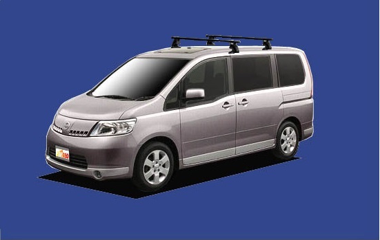 【セレナ専用システムキャリアセット】H17.5～H22.11 C25 全車共通 セイコウ TUFREQ タフレック VB6+FFA1+J03