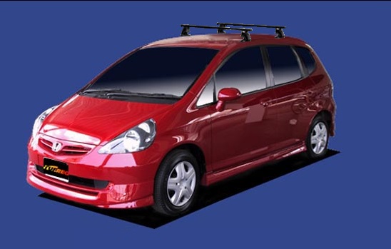 【フィット専用システムキャリアセット】H13.6～H19.10 GD# 全車共通 セイコウ TUFREQ タフレック VB6+FFA1+TC1
