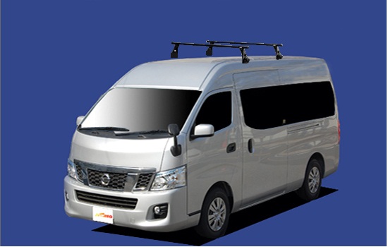 【NV350キャラバン専用システムキャリアセット】H24.6~ E26 ハイルーフ標準幅 セイコウ TUFREQ タフレック VB10+FDA5+J16|業販ネットショップ店