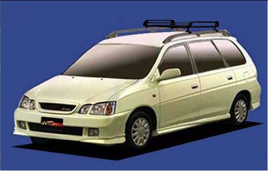 【ガイア専用ルーフキャリア】SEIKOH TUFREQ ル－フキャリア Pシリーズ H10.5～H16.8 XM1#G/CM1#G ルーフレール付車 PR22 セイコウ タフレック 精興工業