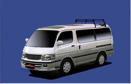 【ハイエースワゴン専用ルーフキャリア】SEIKOH TUFREQ ル&minus;フキャリア Pシリーズ H1.8～H16.8 H1# ミドルルーフ（トリプルムーンルーフ） PH42 セイコウ タフレック 精興工業｜業販ネットショップ店