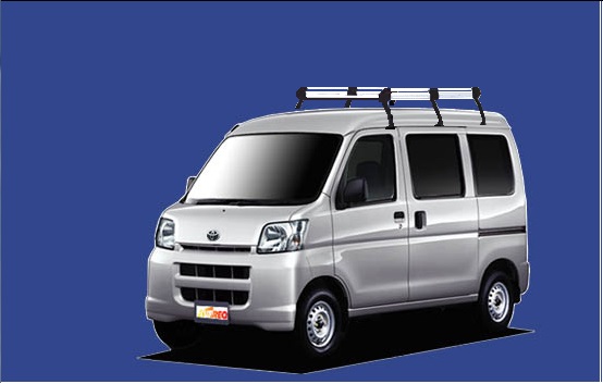 【ピクシスバン専用ルーフキャリア】SEIKOH TUFREQ ル−フキャリア Hシリーズ H23.12~ S321M ハイルーフ HH234B セイコウ タフレック 精興工業|業販ネットショップ店
