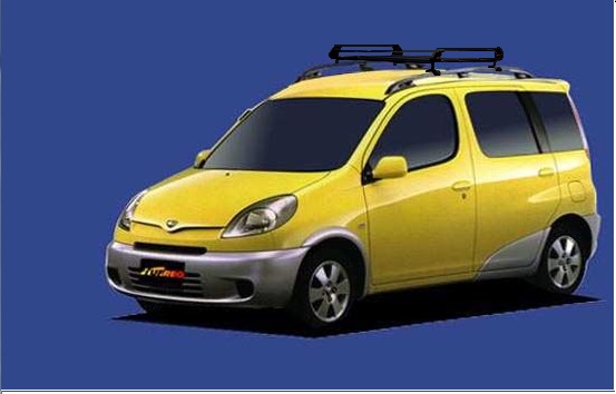 【ファンカーゴ専用ルーフキャリア】SEIKOH TUFREQ ル－フキャリア Pシリーズ H11.8～H17.9 NCP2# ルーフレール付車 PR22 セイコウ タフレック 精興工業