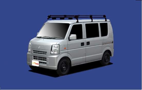 【NV100クリッパー専用ルーフキャリア】SEIKOH TUFREQ ル－フキャリア Pシリーズ H25.12～27.3 DR64V 標準ルーフ PL236CSP セイコウ タフレック 精興工業