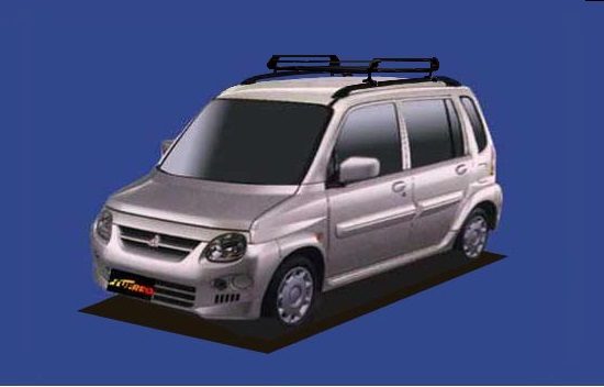 【トッポＢＪワイド専用ルーフキャリア】SEIKOH TUFREQ ル－フキャリア Pシリーズ H10.10～H13.9 H4# ルーフレール付 PR22 セイコウ タフレック 精興工業 14,850円