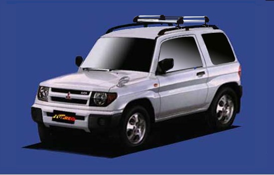 【パジェロio専用ルーフキャリア】SEIKOH TUFREQ ル−フキャリア Hシリーズ H10.6~H19.6 H61W/H66W 3ドア ルーフレール付 HR22 セイコウ タフレック 精興工業|業販ネットショップ店