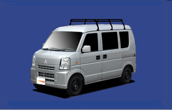 【ミニキャブ専用ルーフキャリア】SEIKOH TUFREQ ル&minus;フキャリア Pシリーズ H26.2～ DS64V ハイルーフ PH234B セイコウ タフレック 精興工業｜業販ネットショップ店