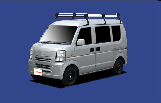 【スクラム専用ルーフキャリア】SEIKOH TUFREQ ル－フキャリア Hシリーズ H17.9～ DG64V ハイルーフ HH236C セイコウ タフレック 精興工業