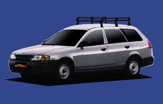 【ファミリアビジネスワゴン専用ルーフキャリア】SEIKOH TUFREQ ル&minus;フキャリア Pシリーズ H11.6～H12.12 Y11 全車共通 PF232D セイコウ タフレック 精興工業｜業販ネットショップ店