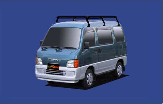 【サンバーバン専用ルーフキャリア】SEIKOH TUFREQ ル－フキャリア Pシリーズ H11.2～H24.3 TV 全車共通 PH238B セイコウ タフレック 精興工業
