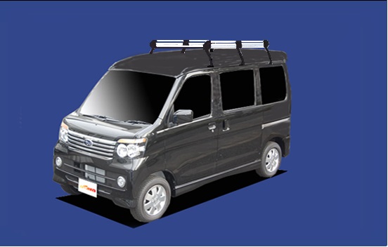 【ディアスワゴン専用ルーフキャリア】SEIKOH TUFREQ ル−フキャリア Hシリーズ H21.9~ S321N/S331N ハイルーフ HH234B セイコウ タフレック 精興工業|業販ネットショップ店
