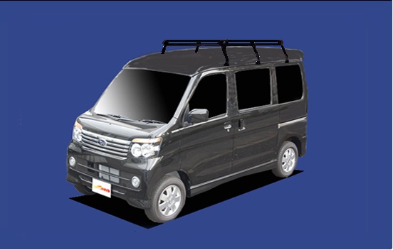 【ディアスワゴン専用ルーフキャリア】SEIKOH TUFREQ ル&minus;フキャリア Pシリーズ H21.9～ S321N/S331N ハイルーフ PH234B セイコウ タフレック 精興工業｜業販ネットショップ店
