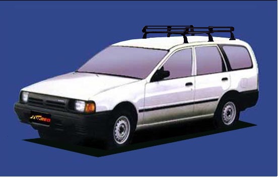 【レオーネバン専用ルーフキャリア】SEIKOH TUFREQ ル−フキャリア Pシリーズ H6.4~H11.6 Y10 全車共通 PF232A セイコウ タフレック 精興工業|業販ネットショップ店