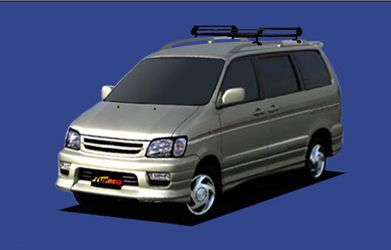【デルタワゴン専用ルーフキャリア】SEIKOH TUFREQ ル－フキャリア Pシリーズ H8.11～H13.11 R4#/R5# トランスフィールド PR22 セイコウ タフレック 精興工業