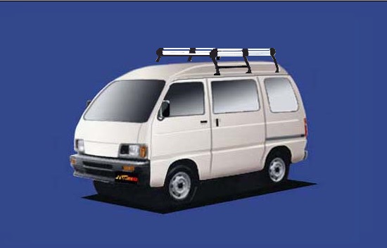【ハイゼット専用ルーフキャリア】SEIKOH TUFREQ ル－フキャリア Hシリーズ S61.5～H6.1 S8#V ハイルーフ　ミドルタイプ HH23 セイコウ タフレック 精興工業