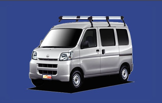 【ハイゼットカーゴ専用ルーフキャリア】SEIKOH TUFREQ ル&minus;フキャリア Hシリーズ H16.12～ S32#V/S33#V ハイルーフ　ロングタイプ HH236C セイコウ タフレック 精興工業｜業販ネットショップ店