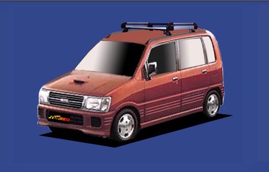【ムーヴ専用ルーフキャリア】SEIKOH TUFREQ ル−フキャリア Hシリーズ H7.8~H10.10 L6# エアロルーフレール付 HS227A セイコウ タフレック 精興工業|業販ネットショップ店